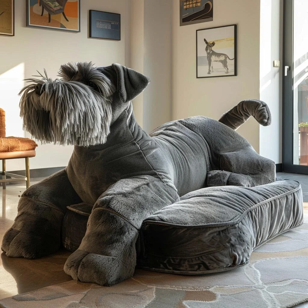 雪纳瑞沙发 该是约克夏沙发 选一个