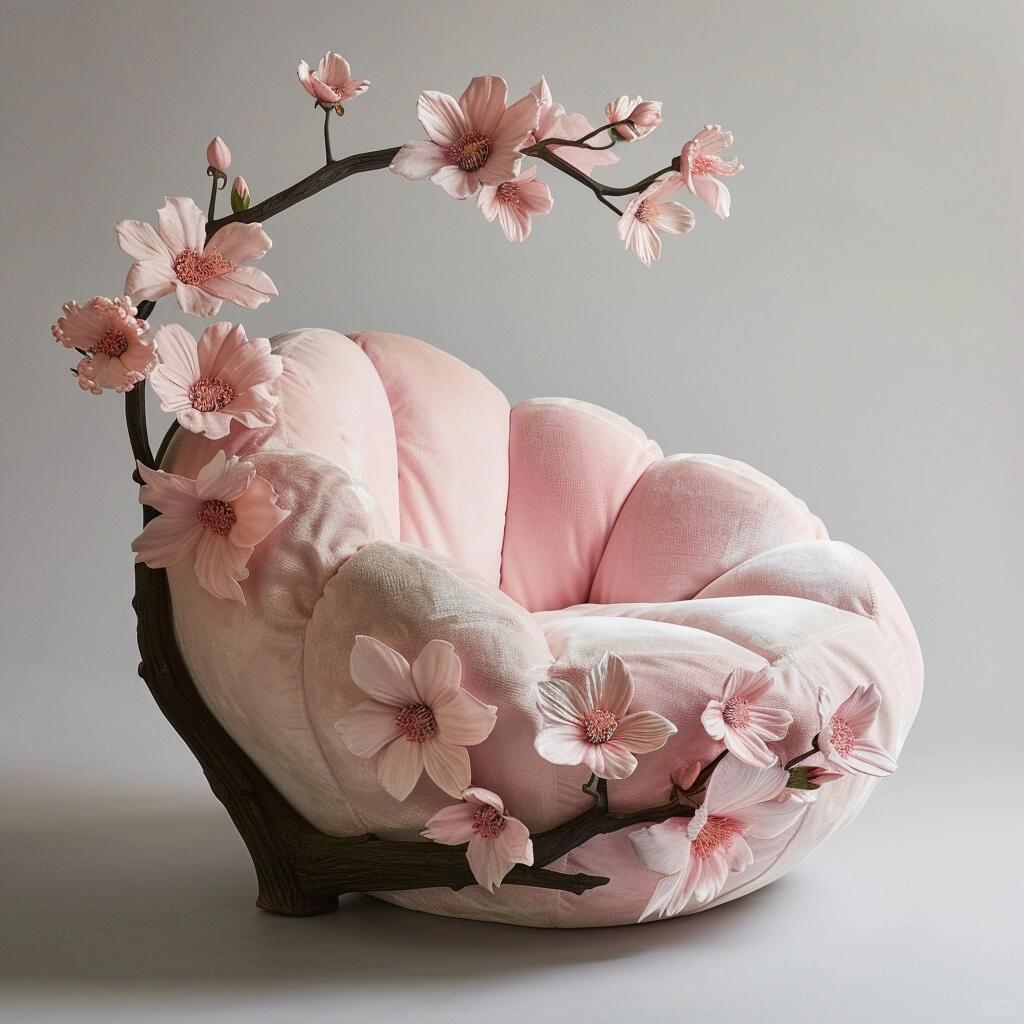 每一根枝桠都是独一无二！🌸定制花艺沙发 - Thumbnail 4