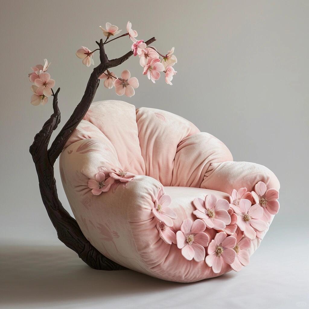 每一根枝桠都是独一无二！🌸定制花艺沙发 - Thumbnail 6