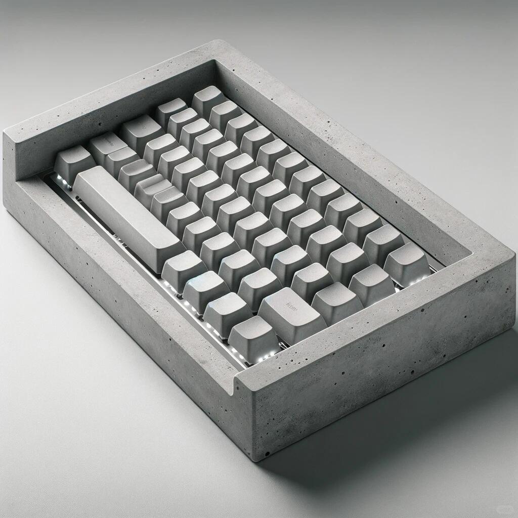 如果安藤忠雄设计键盘 - Thumbnail 6