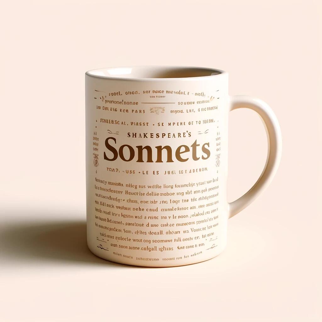 喝出诗意：莎士比亚十四行诗水杯！ - Thumbnail 9