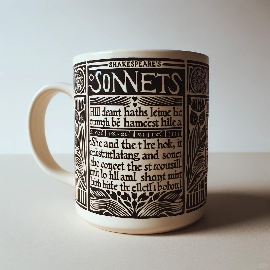 喝出诗意：莎士比亚十四行诗水杯！ - Thumbnail 10