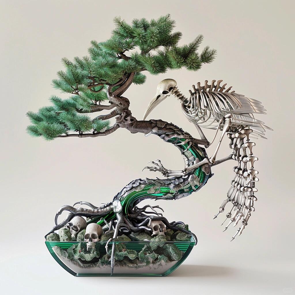 🌿🦴【盆景中的生命力与束缚】🦴🌿 - Thumbnail 4