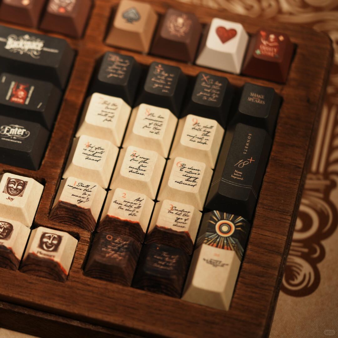 大文豪：莎士比亚的王牌键帽即将预售！ - Thumbnail 3