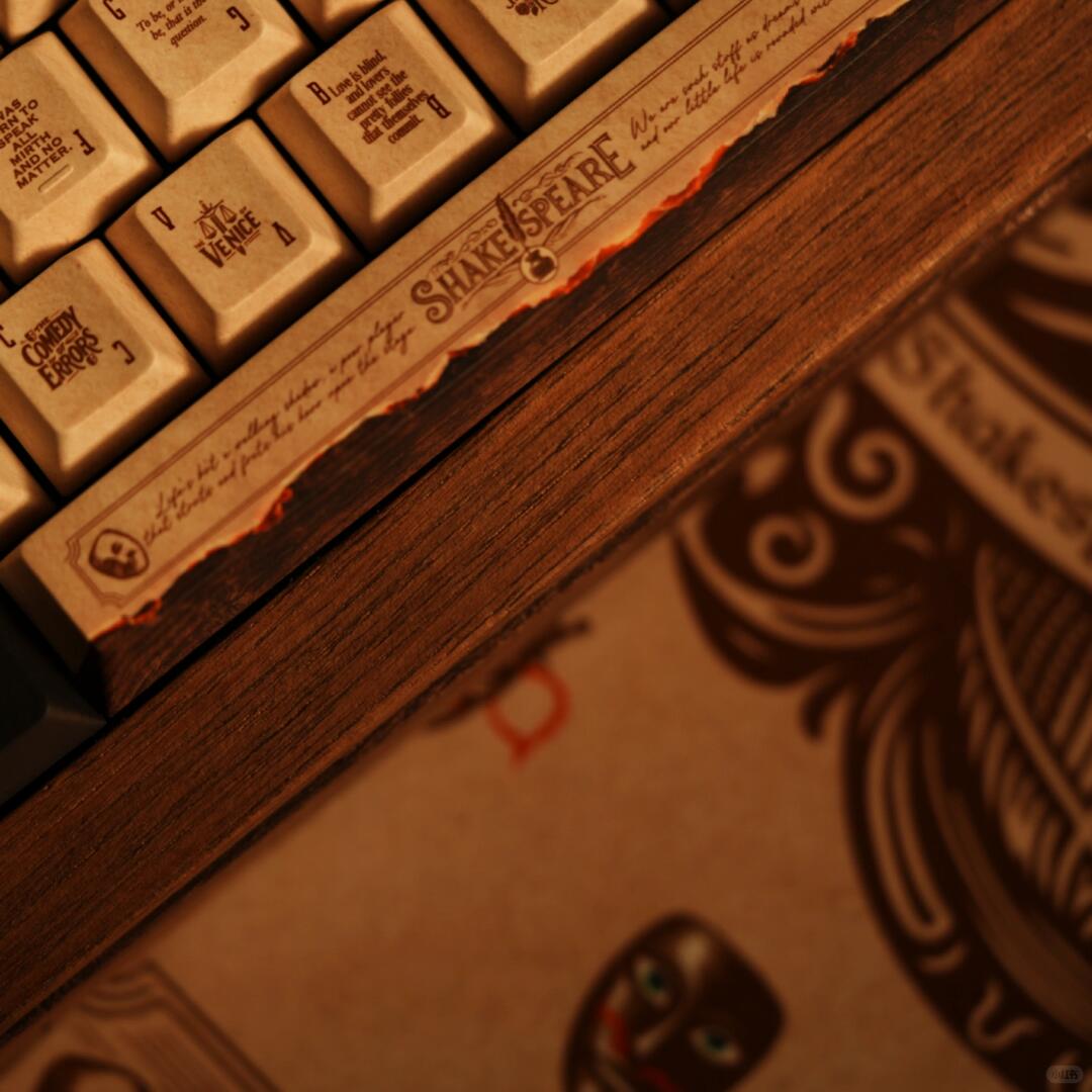 大文豪：莎士比亚的王牌键帽即将预售！ - Thumbnail 6
