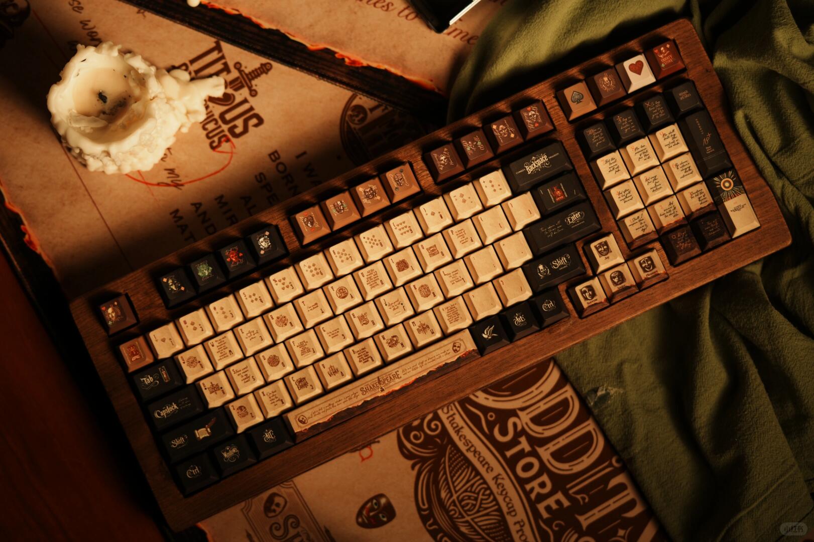 大文豪：莎士比亚的王牌键帽即将预售！ - Thumbnail 7