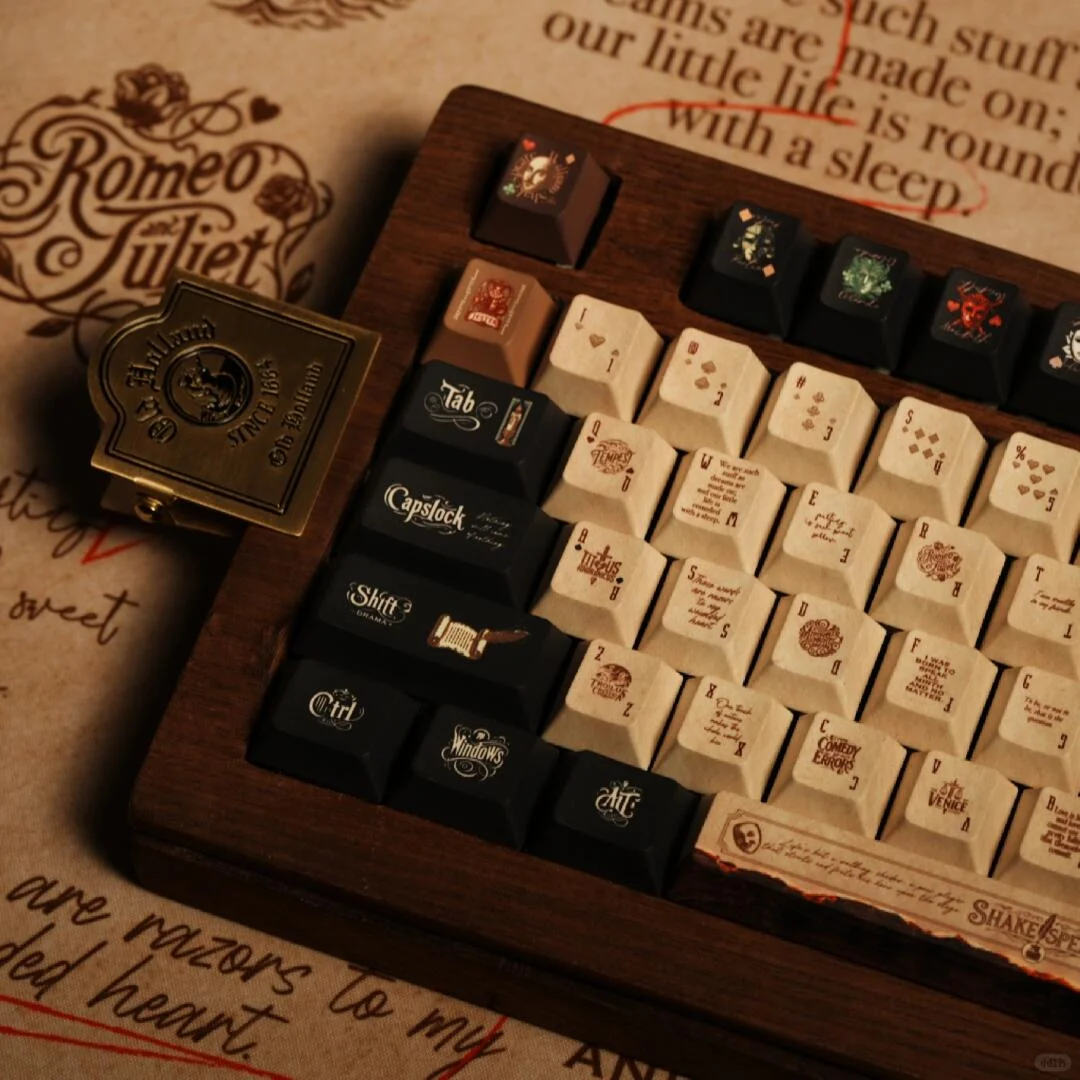 大文豪：莎士比亚的王牌键帽即将预售！