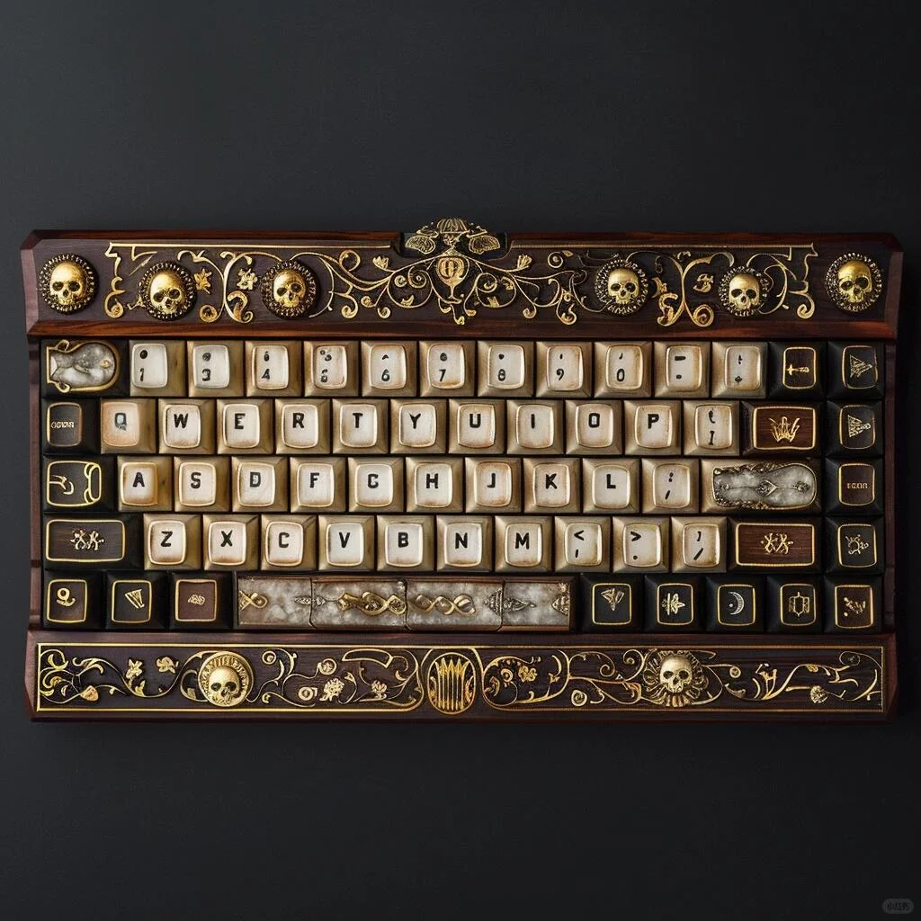 华丽还是复古？莎士比亚键帽