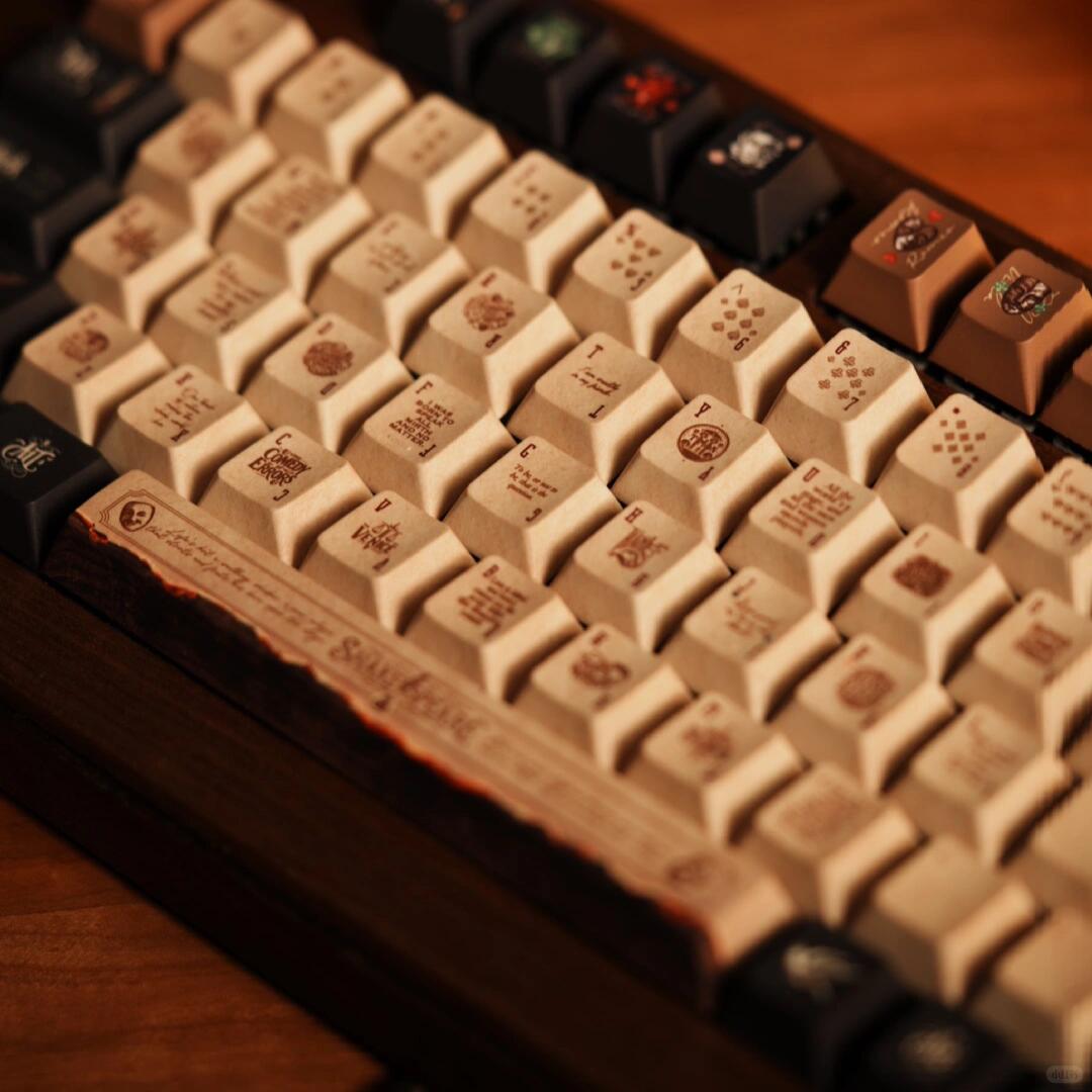 🎭莎士比亚的王牌🃏键帽，文学新境界✨ - Thumbnail 5