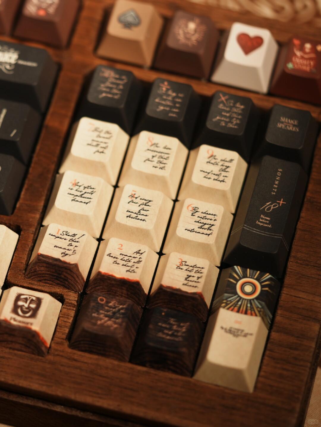 木坨坨绝配！莎士比亚的王牌键帽，预售中 - Thumbnail 3