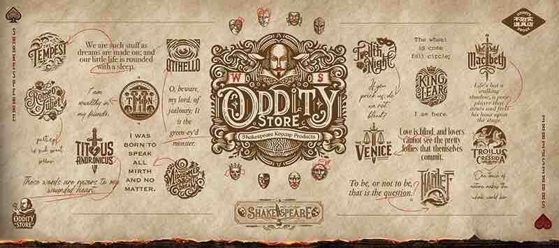 莎士比亚王牌键帽专配桌垫 - Thumbnail 5