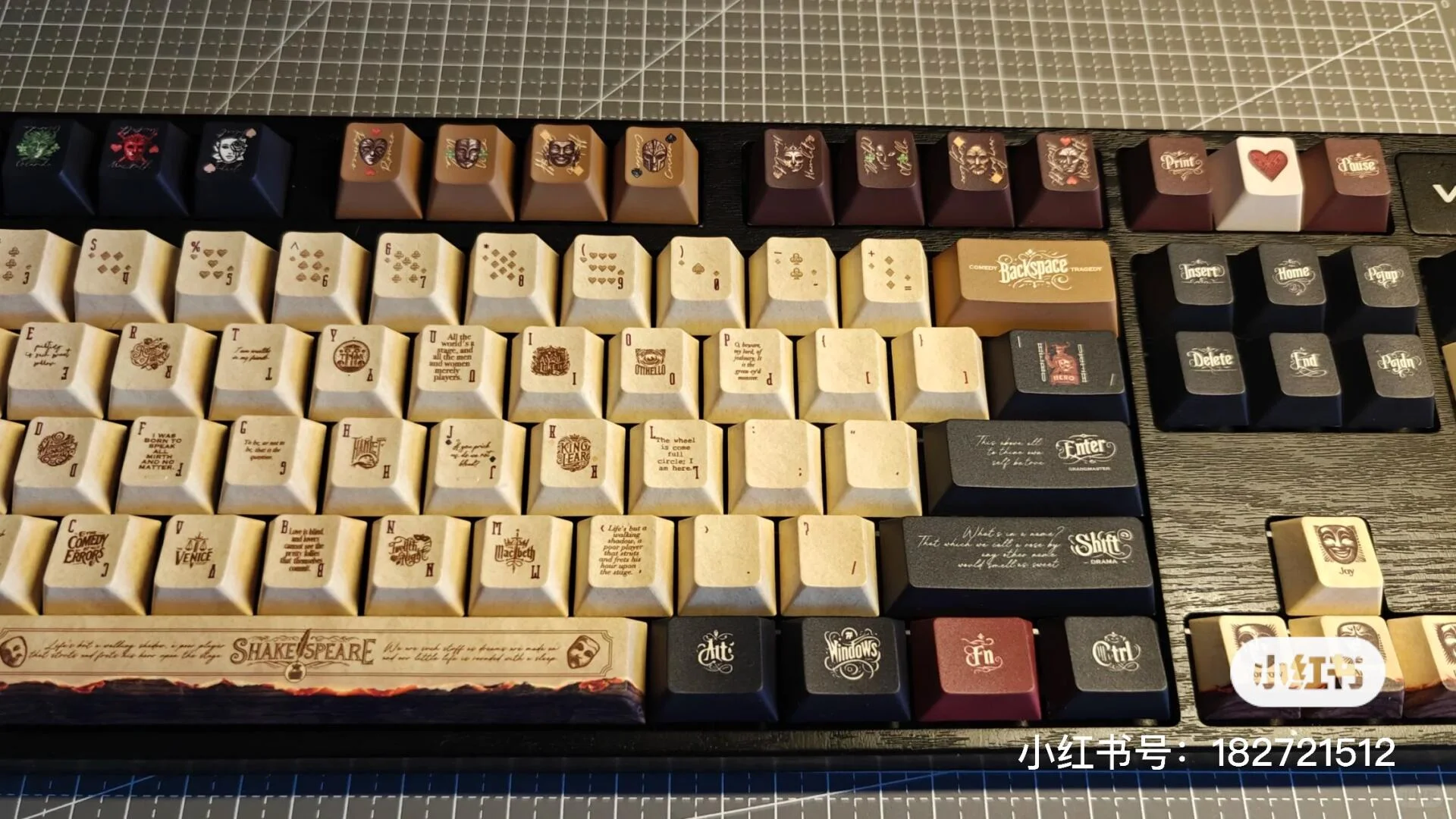 莎士比亚的王牌键帽！一波客人返图！