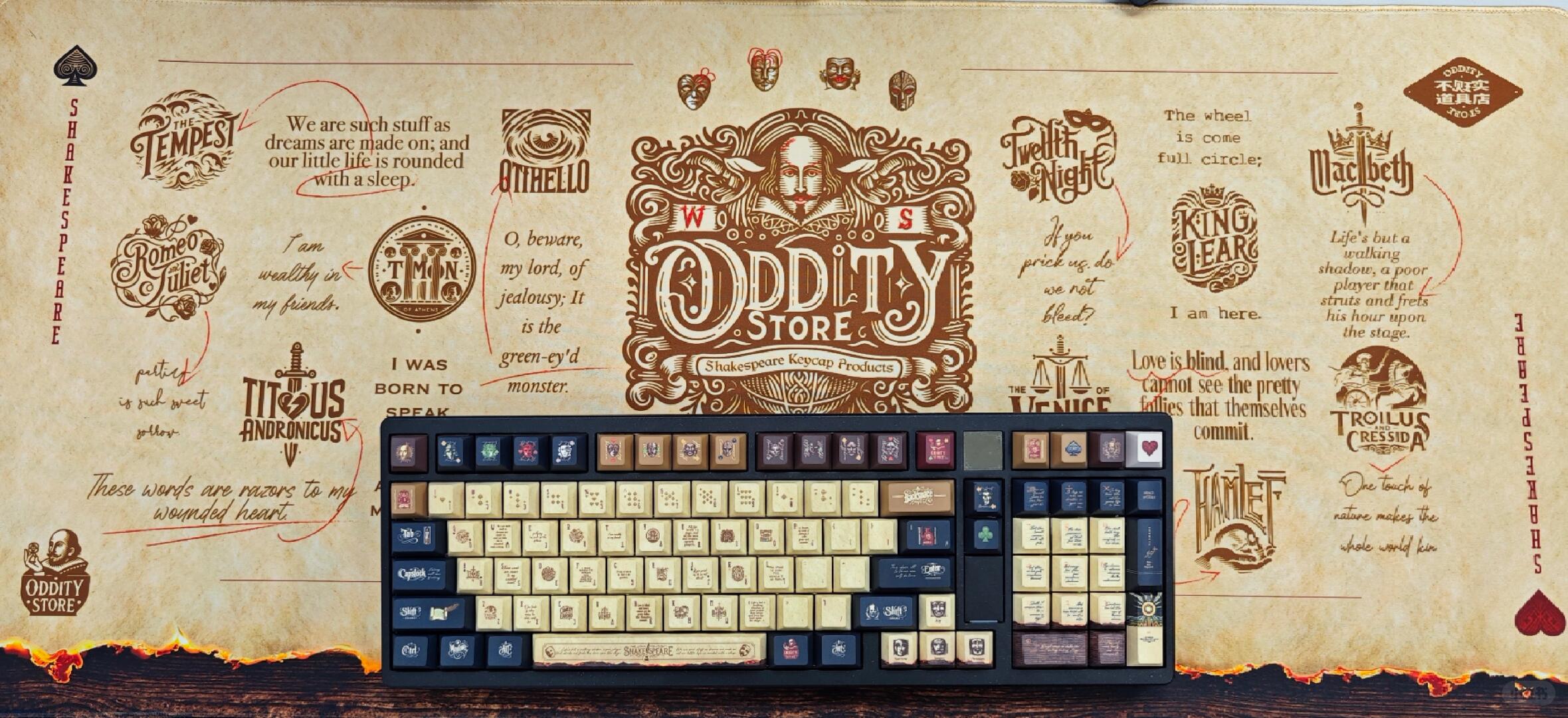 网友返图：莎士比亚桌垫-戏剧与十四行 - Thumbnail 2