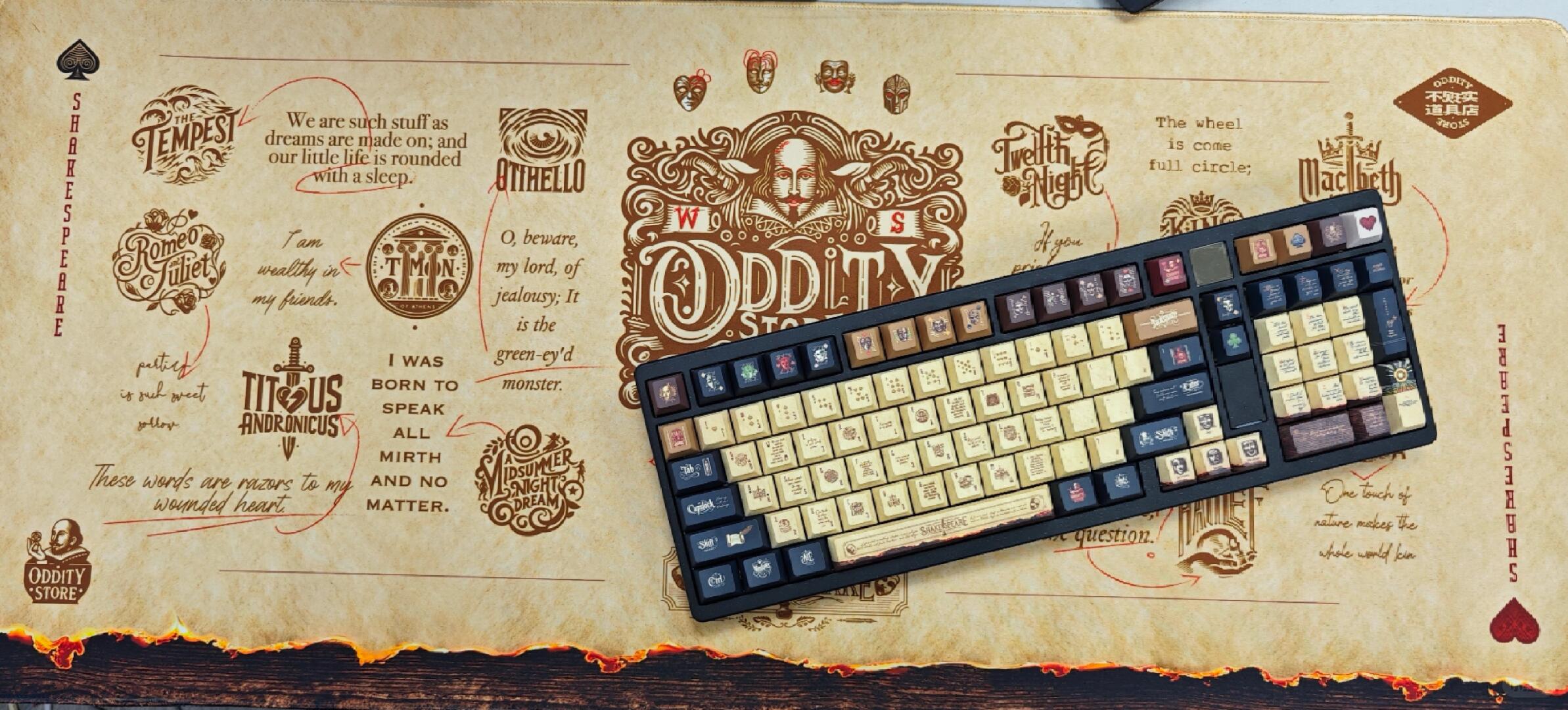 网友返图：莎士比亚桌垫-戏剧与十四行 - Thumbnail 3