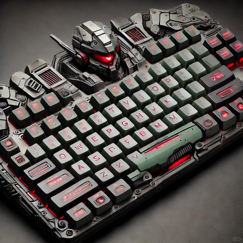 zaku 扎古 1.0键帽概念 - Thumbnail 2