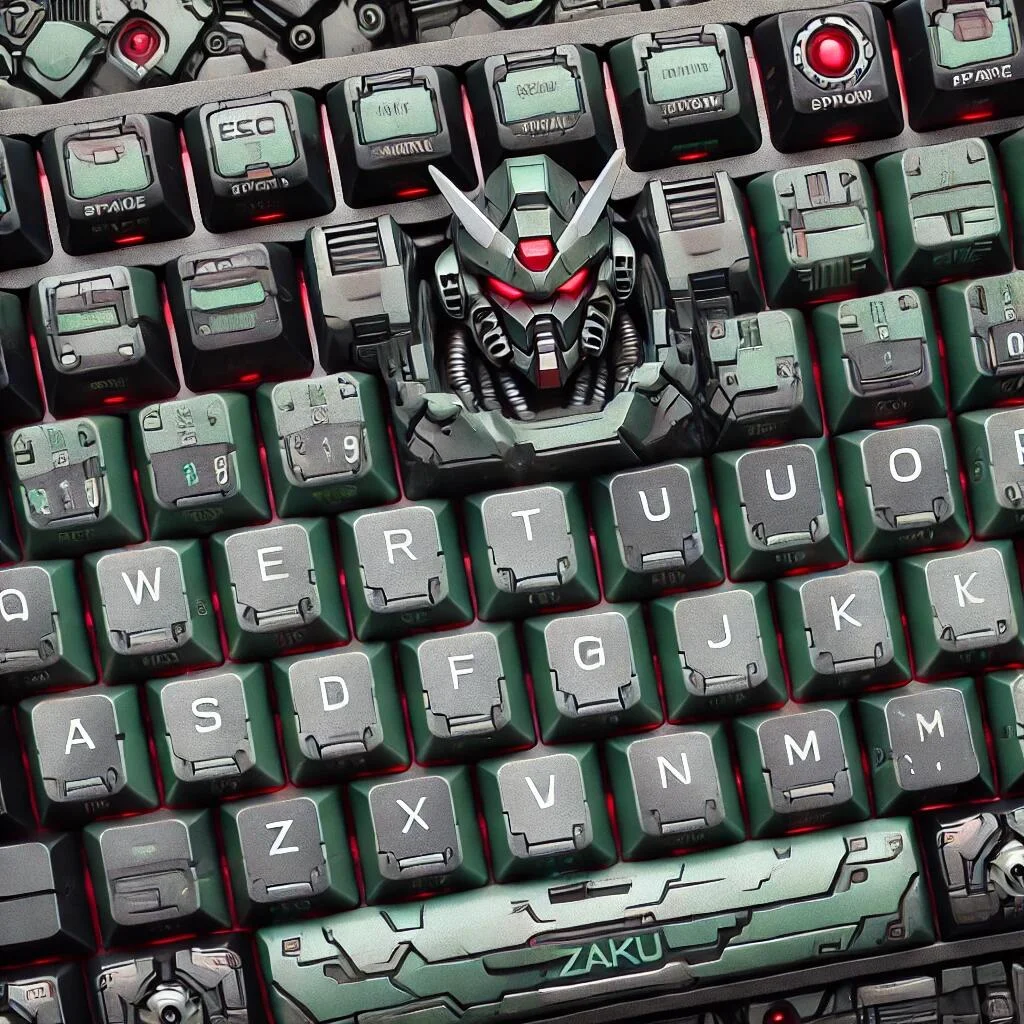 zaku 扎古 1.0键帽概念