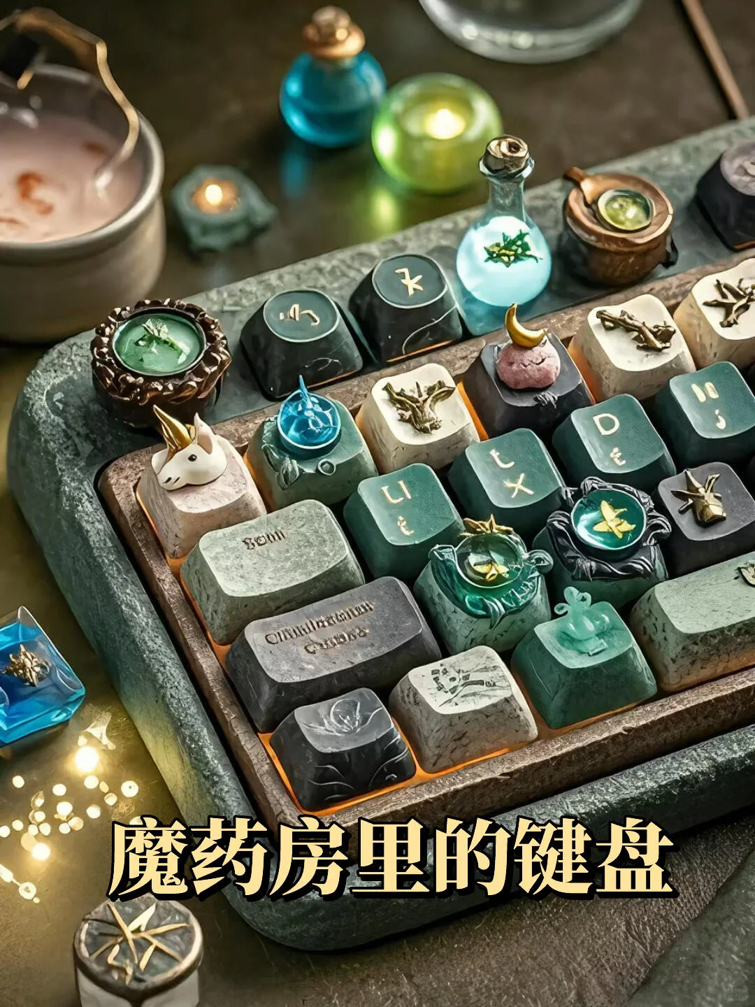 魔药房里的键盘！