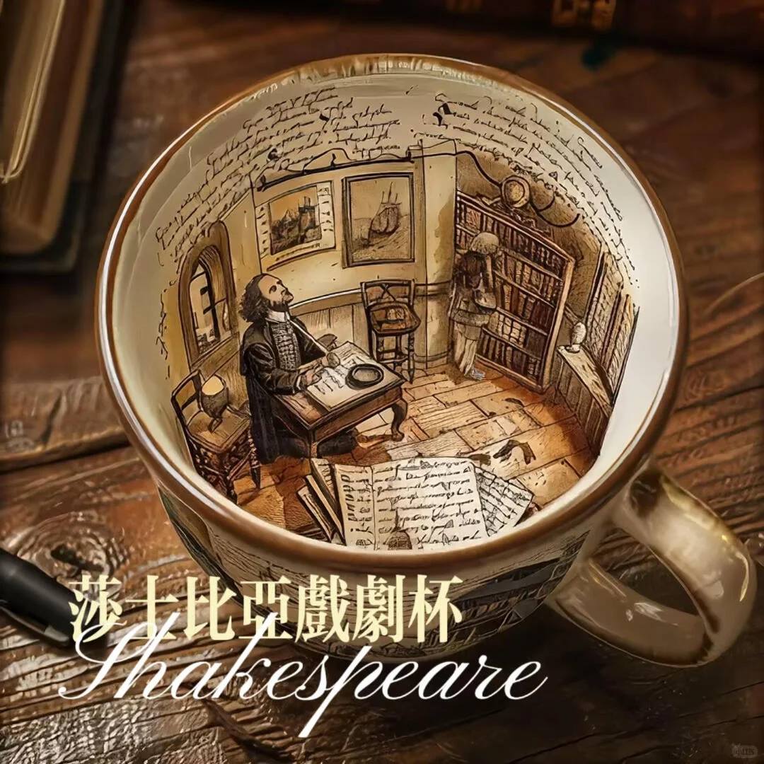 莎士比亚杯 一口喜怒哀乐