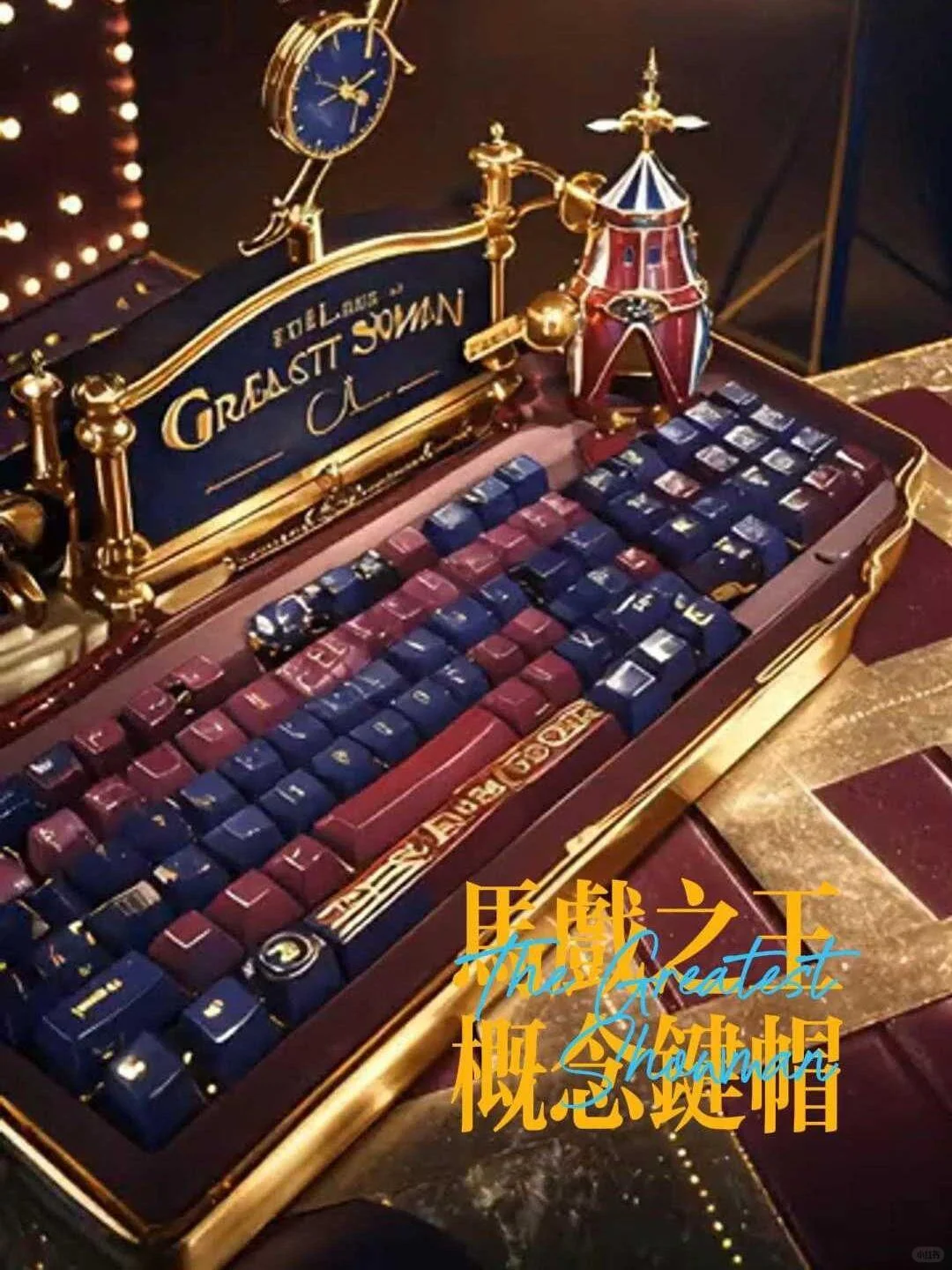 马戏之王概念键帽