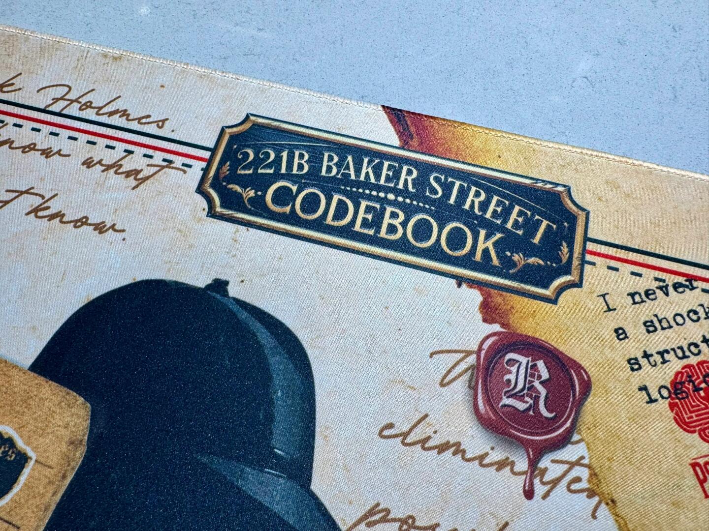贝克街221b的密码本桌垫！期待与你会面 - Thumbnail 3