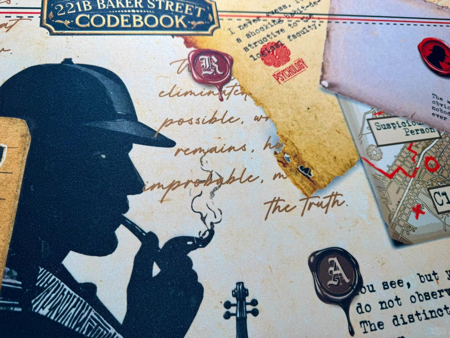 贝克街221b的密码本桌垫！期待与你会面 - Thumbnail 4