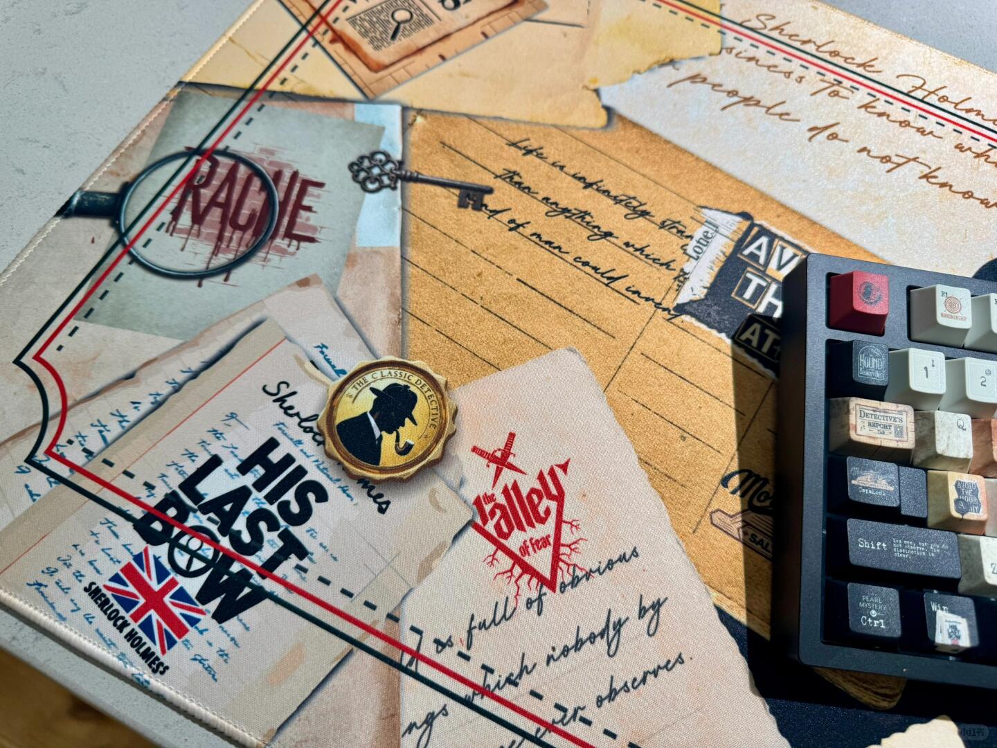 贝克街221b的密码本桌垫！期待与你会面 - Thumbnail 6