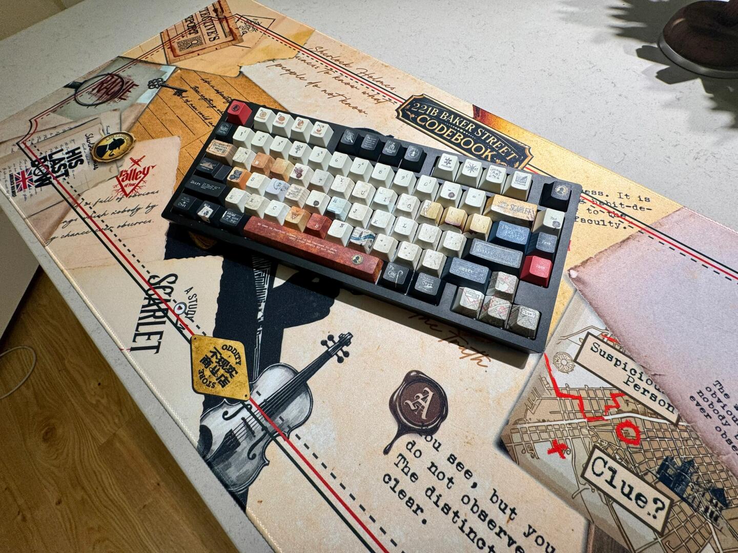 贝克街221b的密码本桌垫！期待与你会面 - Thumbnail 7