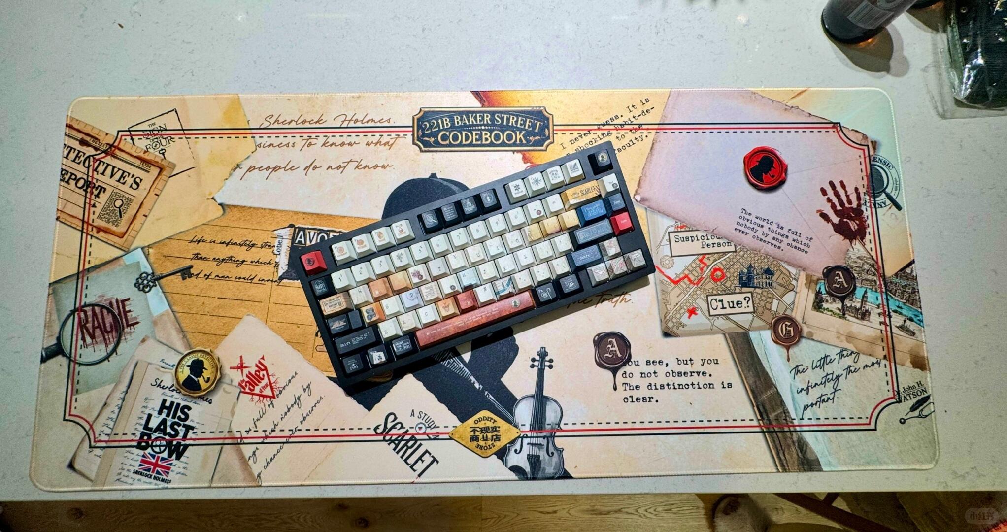 贝克街221b的密码本桌垫！期待与你会面 - Thumbnail 8