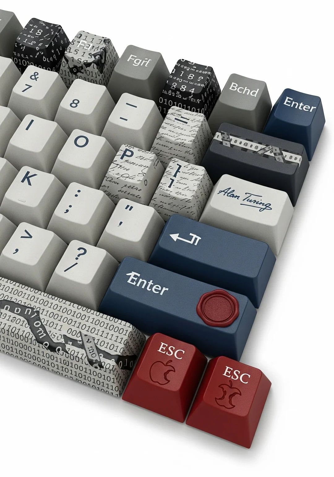 🍎 悲剧与荣耀——图灵纪念键帽 - Thumbnail 3