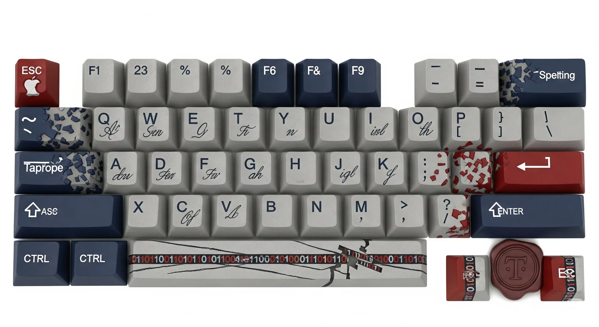 🍎 悲剧与荣耀——图灵纪念键帽 - Thumbnail 5