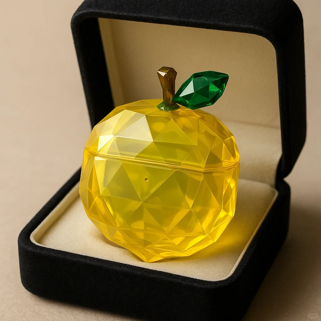 🍎🍐🌰🍋 水果是宝石切割的耳机壳 - Thumbnail 3