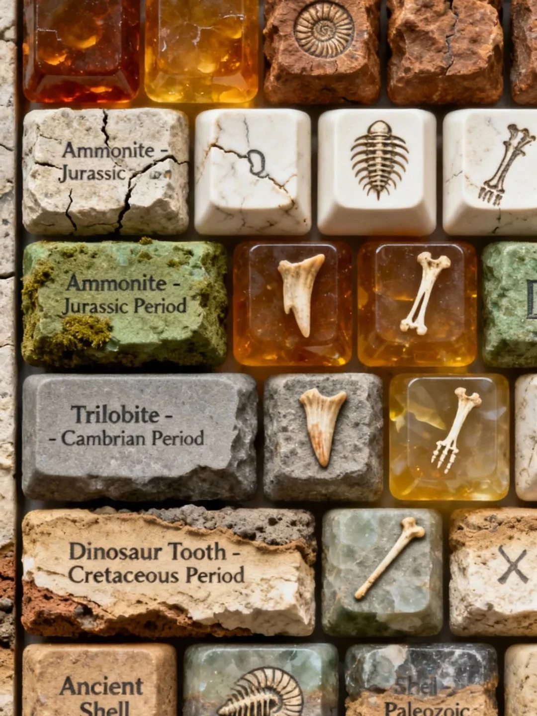 【沉眠纪元｜化石键帽】考古感满分的键盘考现 - Thumbnail 2