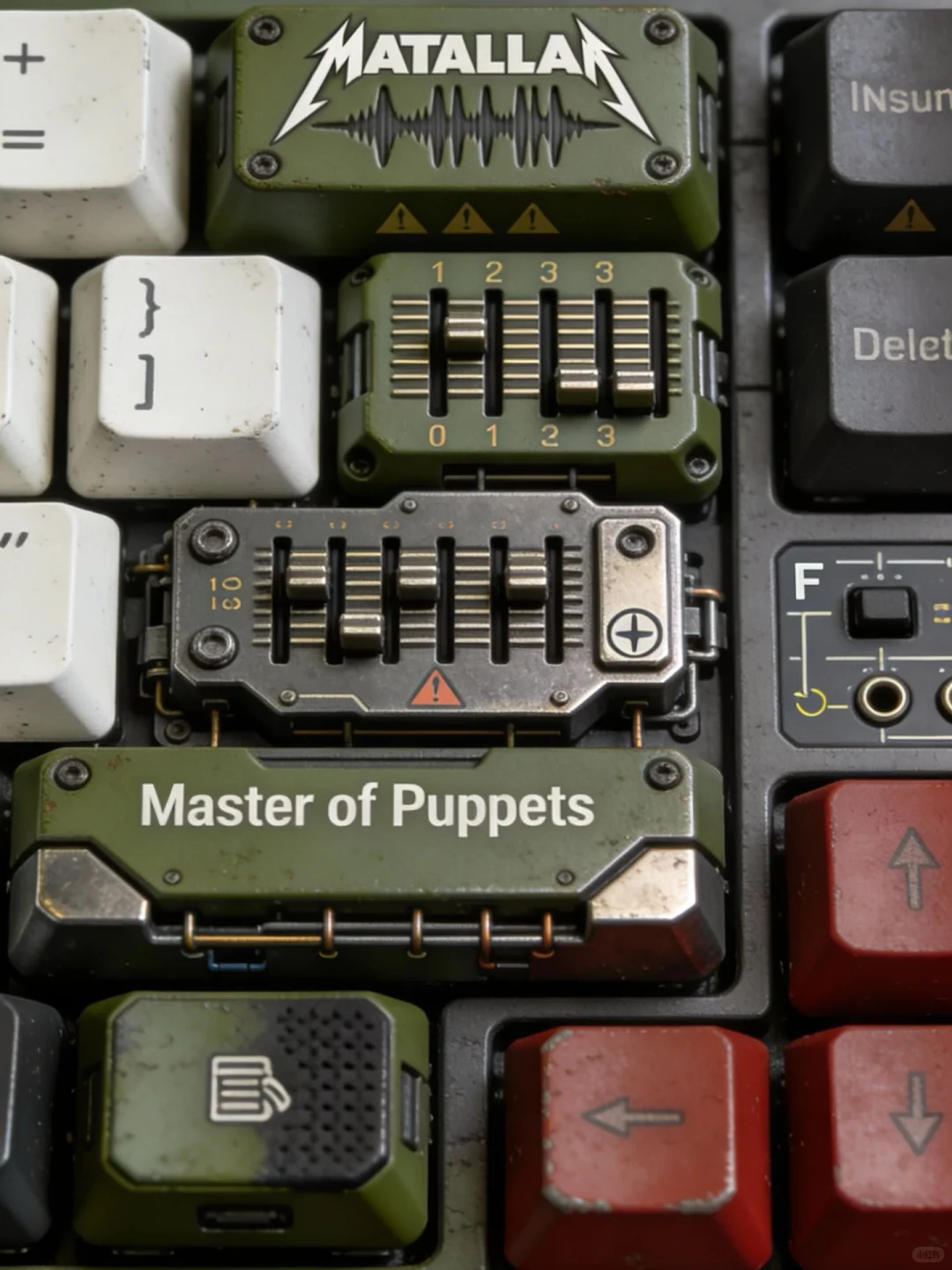 《Master of Puppets》被操控的节奏键帽