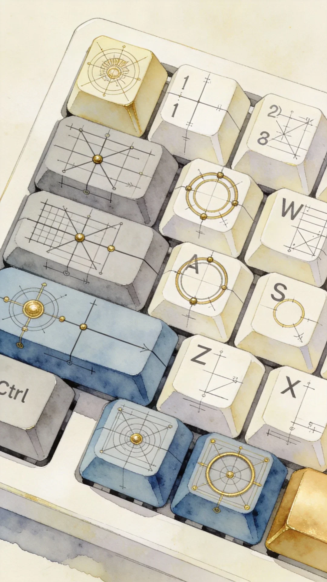 雅典娜英雄变量｜美学大师系列键帽 - Thumbnail 3