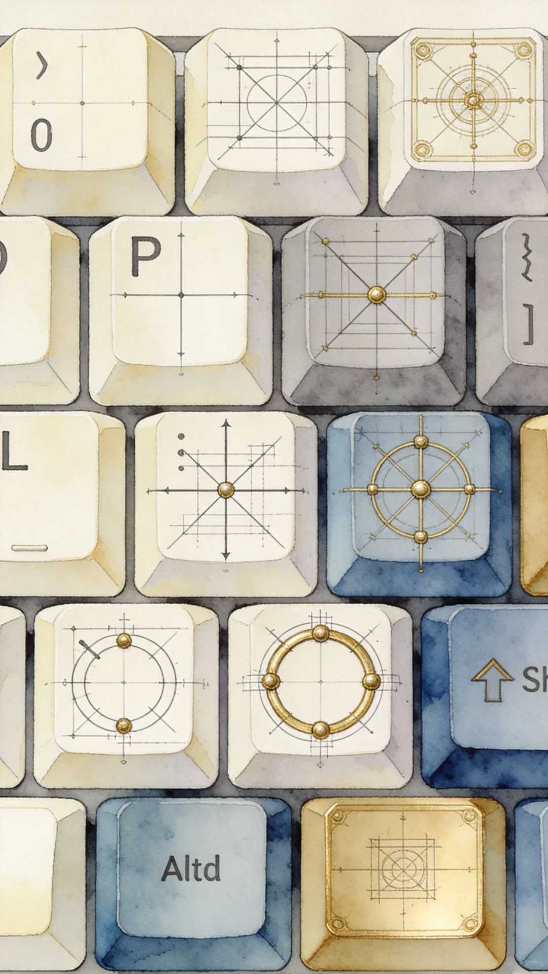 雅典娜英雄变量｜美学大师系列键帽 - Thumbnail 4