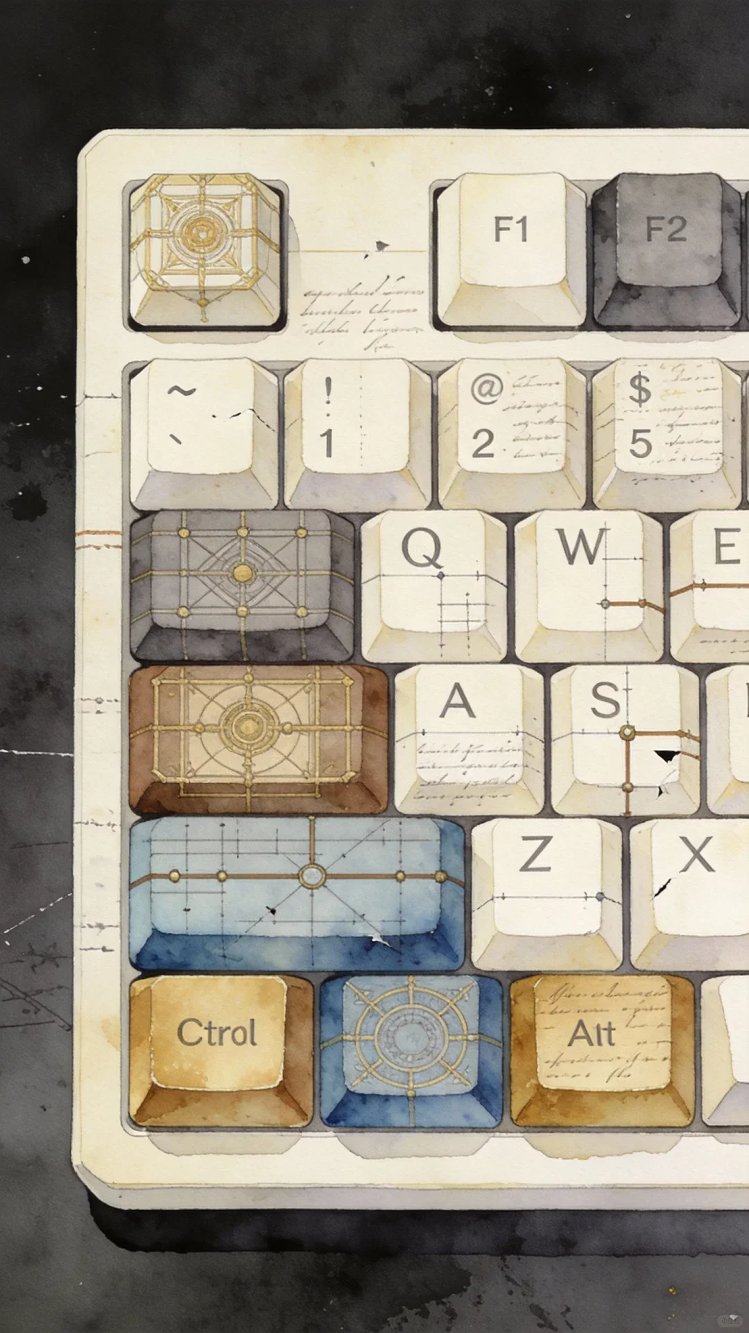 雅典娜英雄变量｜美学大师系列键帽 - Thumbnail 6