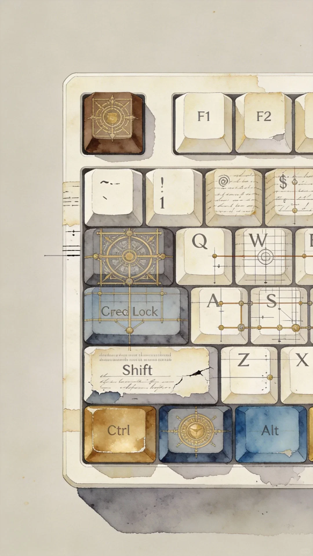 雅典娜英雄变量｜美学大师系列键帽 - Thumbnail 7