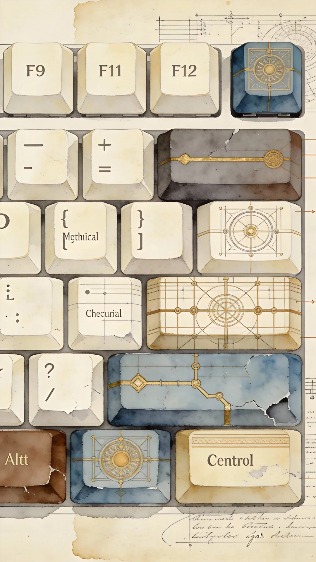 雅典娜英雄变量｜美学大师系列键帽 - Thumbnail 10