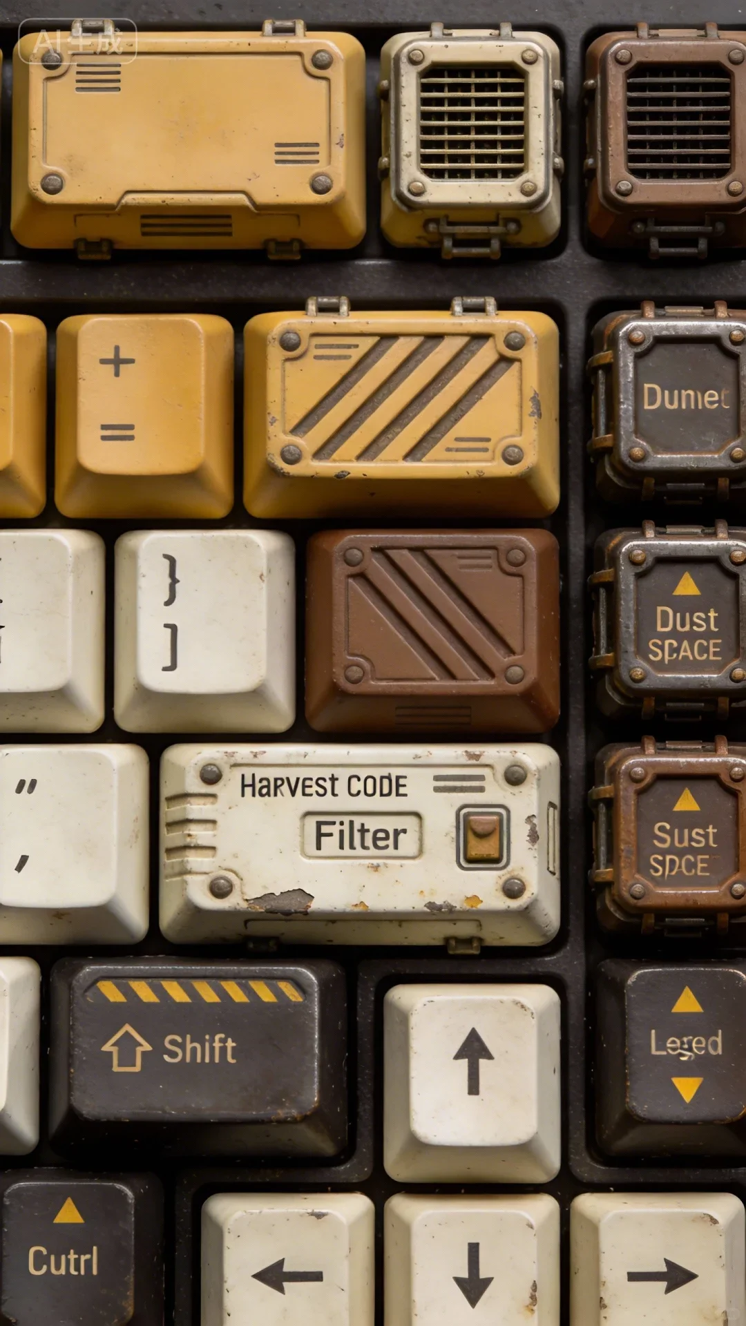 如果《沙丘》的香料采集器，被拆成一套键帽 - Thumbnail 4