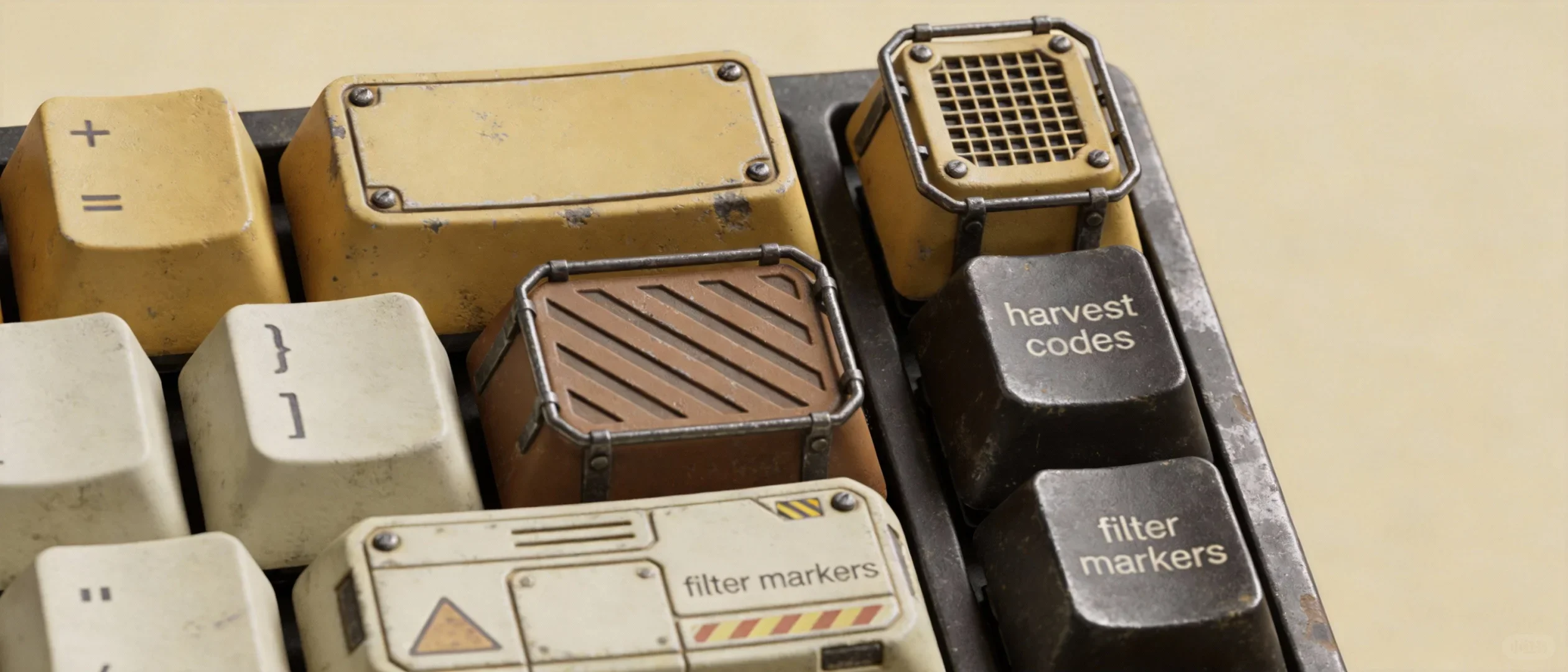 如果《沙丘》的香料采集器，被拆成一套键帽 - Thumbnail 7