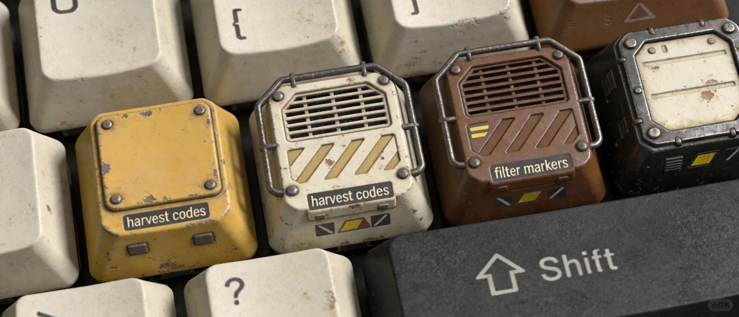 如果《沙丘》的香料采集器，被拆成一套键帽 - Thumbnail 8