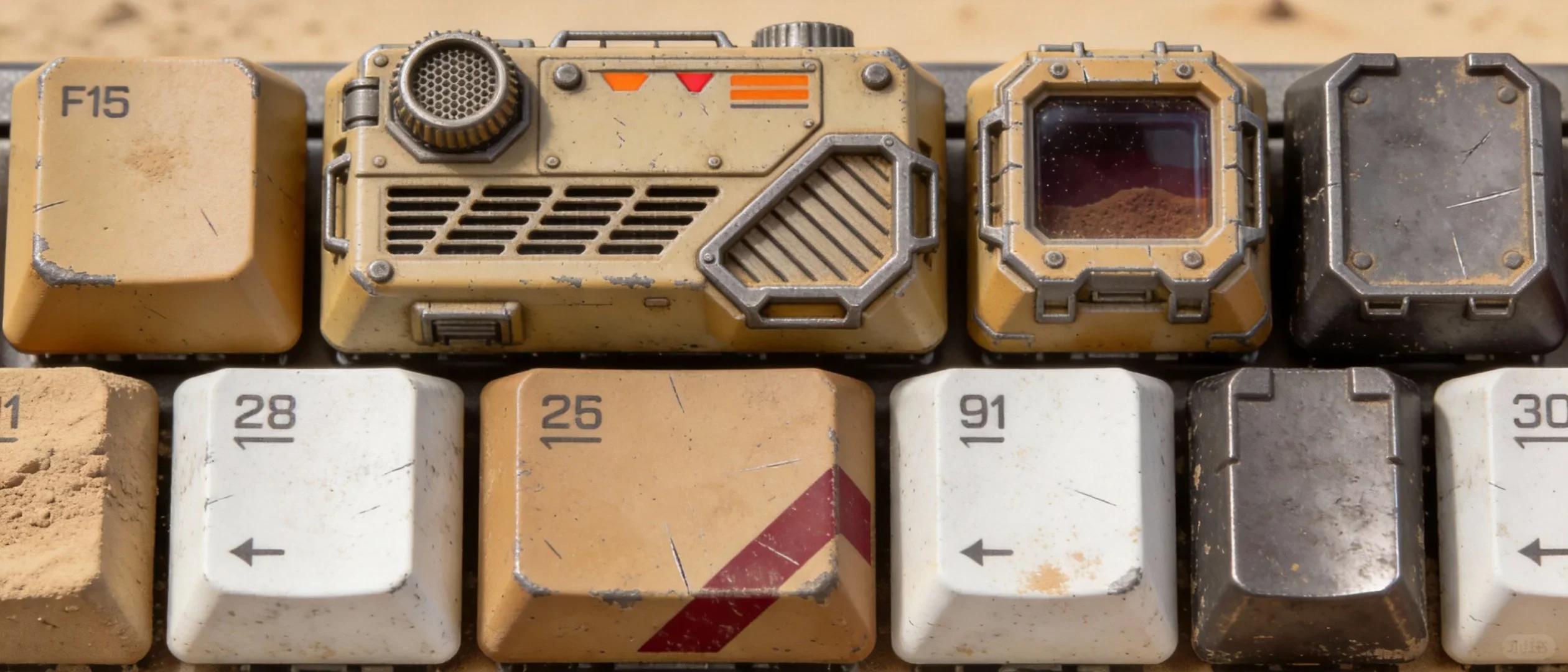 如果《沙丘》的香料采集器，被拆成一套键帽 - Thumbnail 10