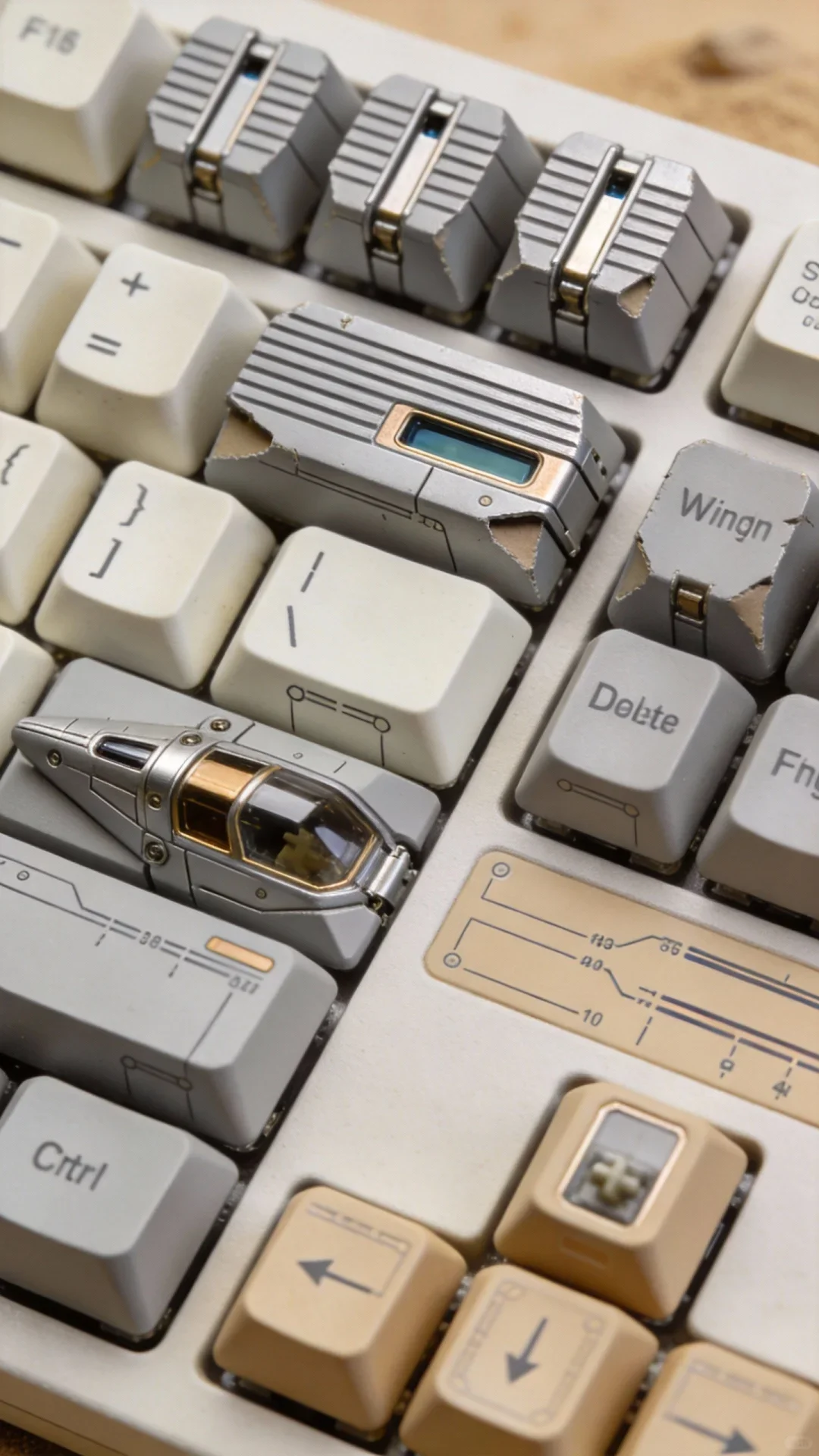 把《沙丘》的战机，拆成一套键帽 - Thumbnail 5