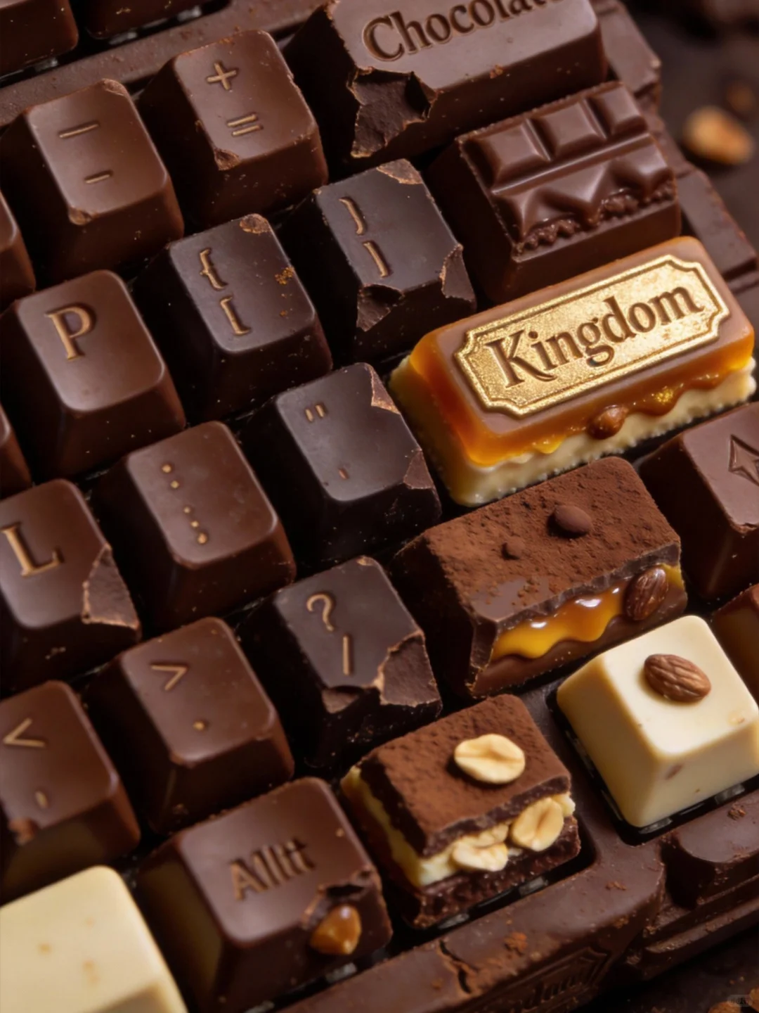 美味系列：巧克力工厂概念键帽