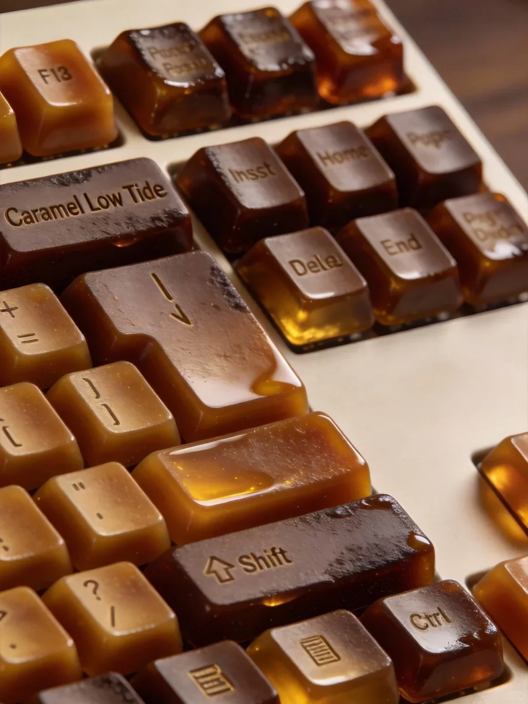 美味系列 焦糖键帽，但不是甜的 - Thumbnail 2