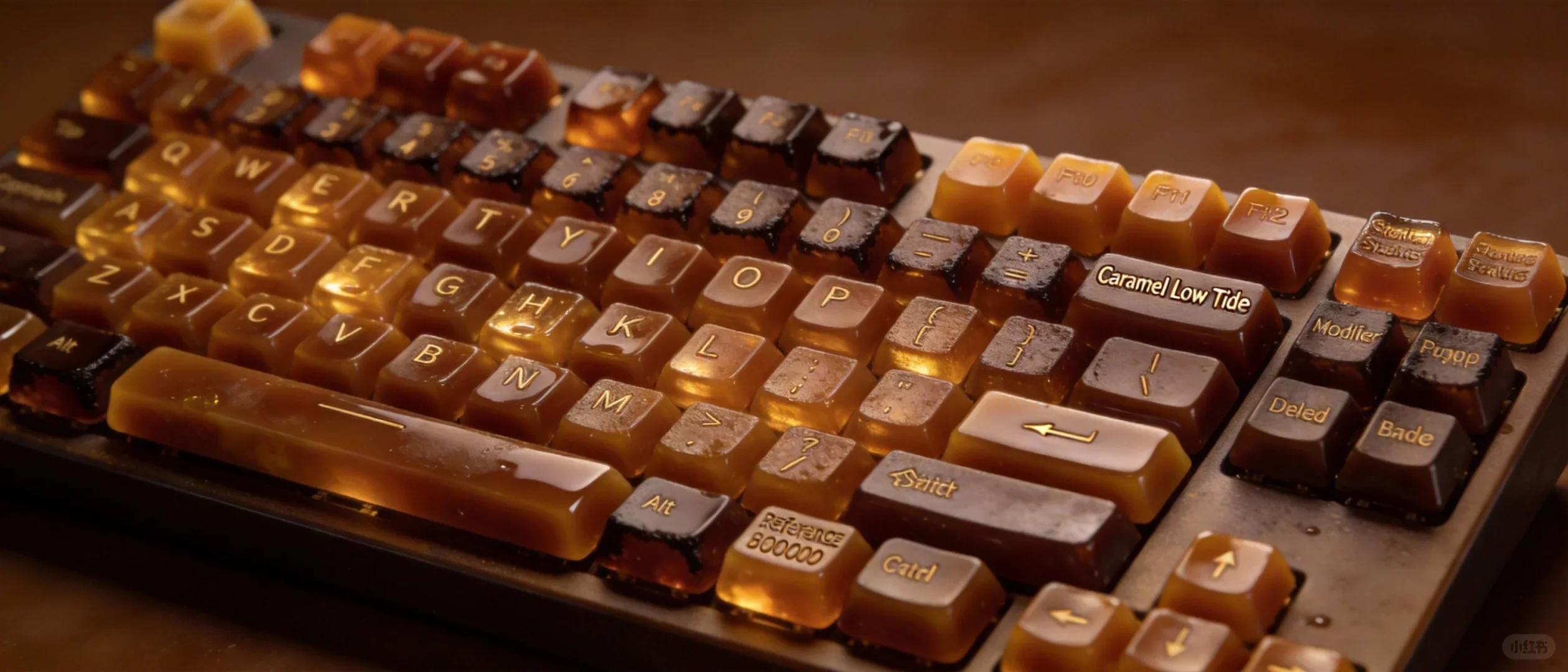 美味系列 焦糖键帽，但不是甜的 - Thumbnail 12