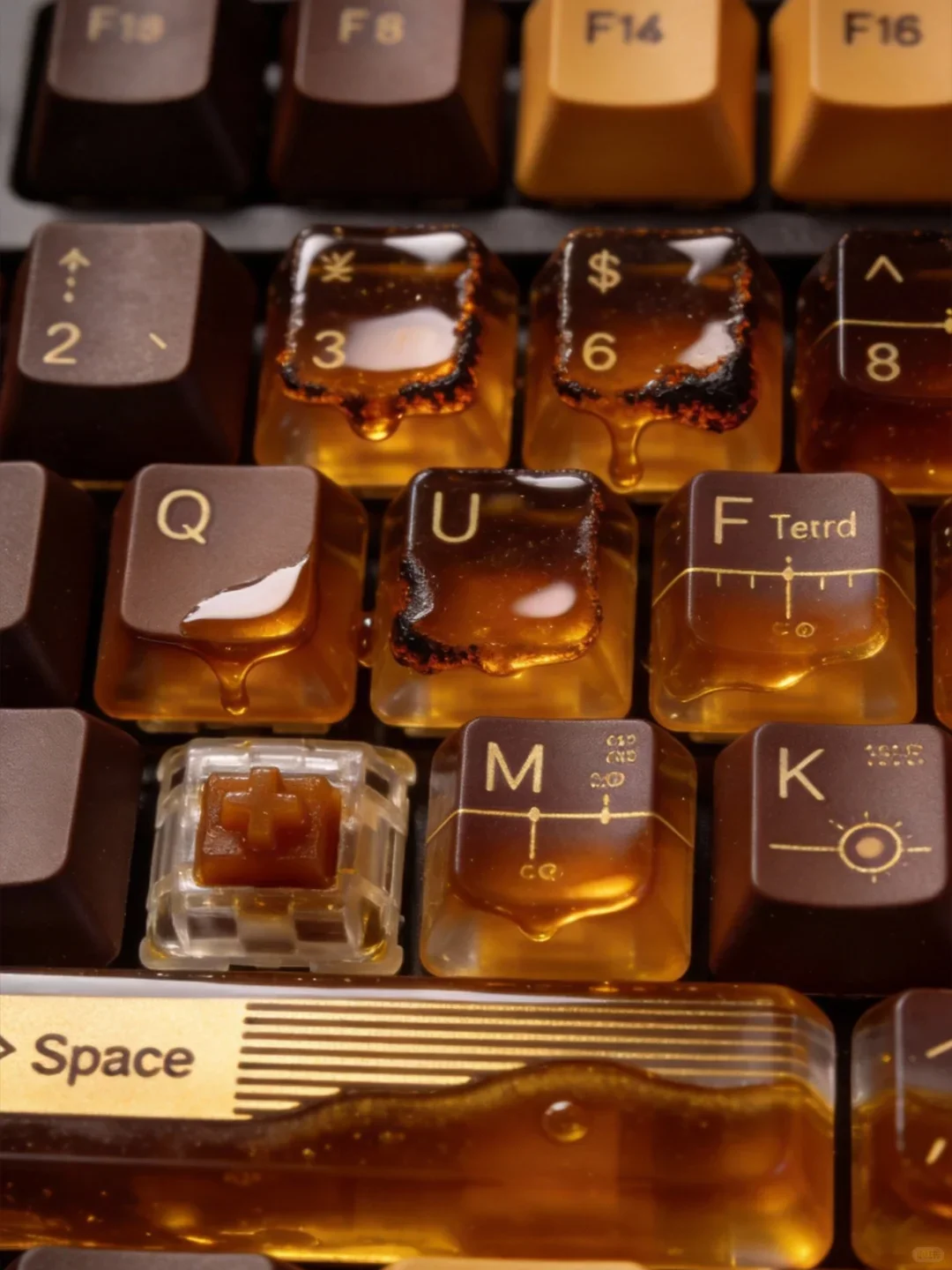 美味系列 焦糖键帽，但不是甜的 - Thumbnail 3