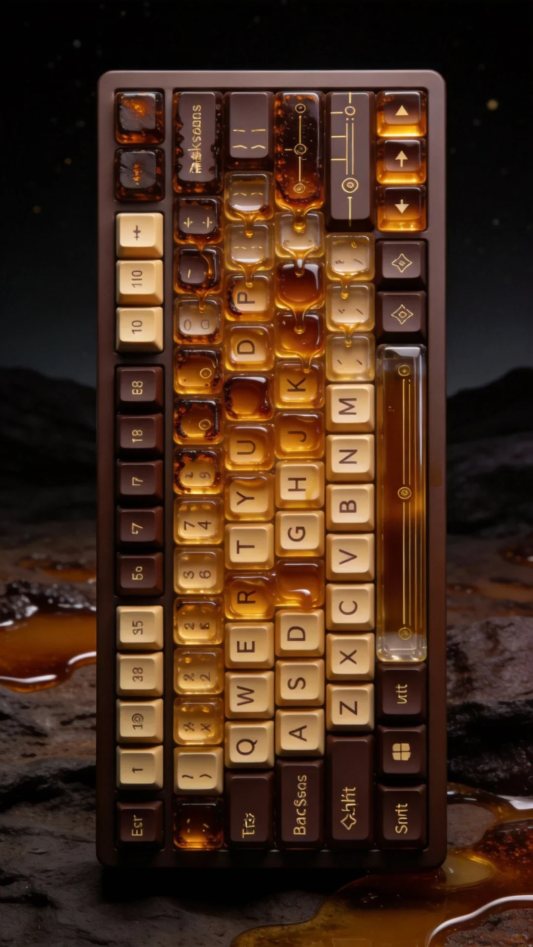 美味系列 焦糖键帽，但不是甜的 - Thumbnail 4