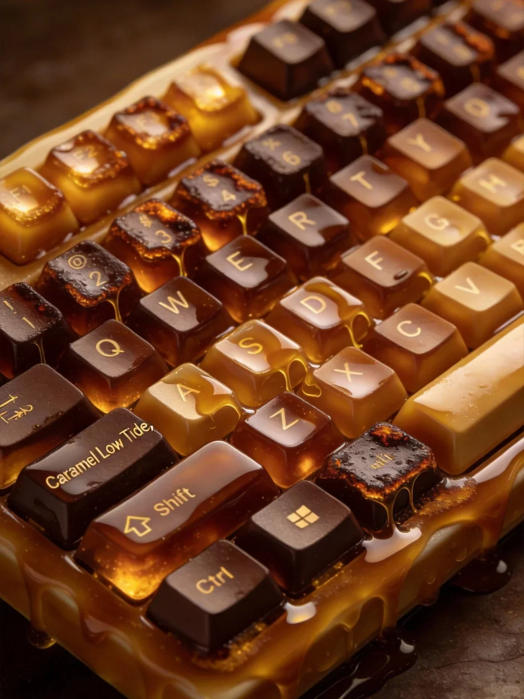 美味系列 焦糖键帽，但不是甜的 - Thumbnail 7