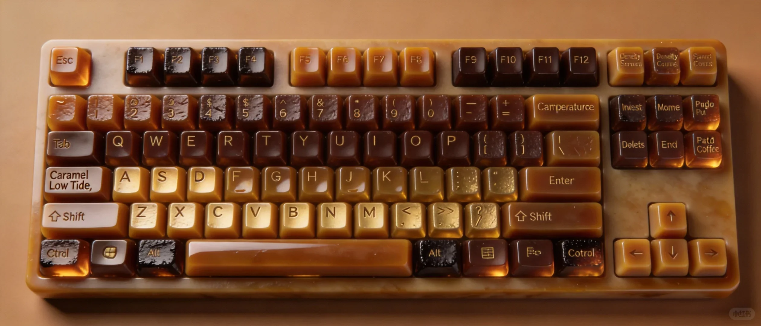 美味系列 焦糖键帽，但不是甜的 - Thumbnail 10